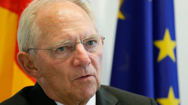 Deutschland sei als Wohlstandsregion verpflichtet den Armen zu helfen, sagt Wolfgang Schäuble.