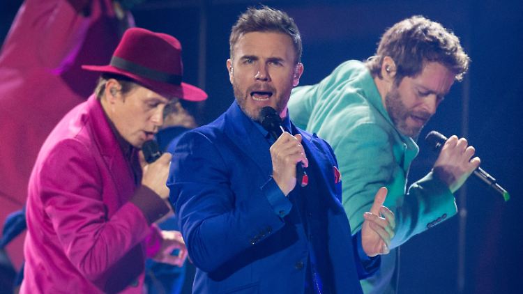 Trio statt Quintett: Take That begeistern Fans in Hamburg.