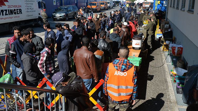 Deutsch-österreichische Grenze in Freilassing. Über Österreich sind in den vergangenen Wochen tausende Flüchtlinge nach Deutschland eingereist.