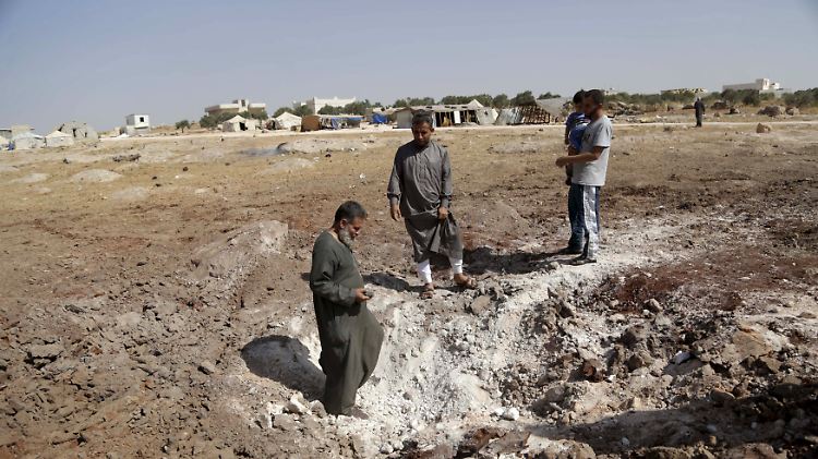 Russland hat nach eigenen Angaben bisher mehr als 50 Ziele in Syrien angegriffen.