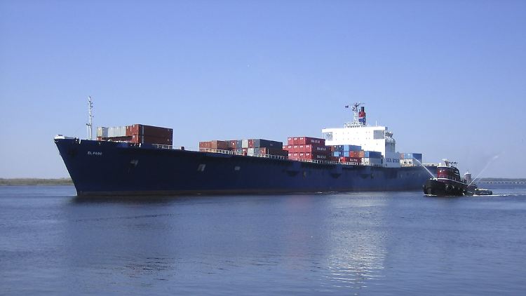 Das ist das Frachtschiff "El Faro". 