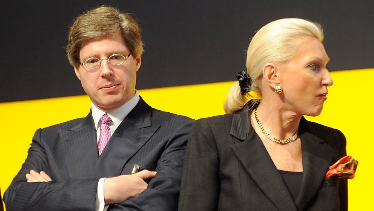 Der Gesellschafter der Schaeffler Gruppe: Georg F. W. Schaeffler und Maria-Elisabeth Schaeffler-Thumann.