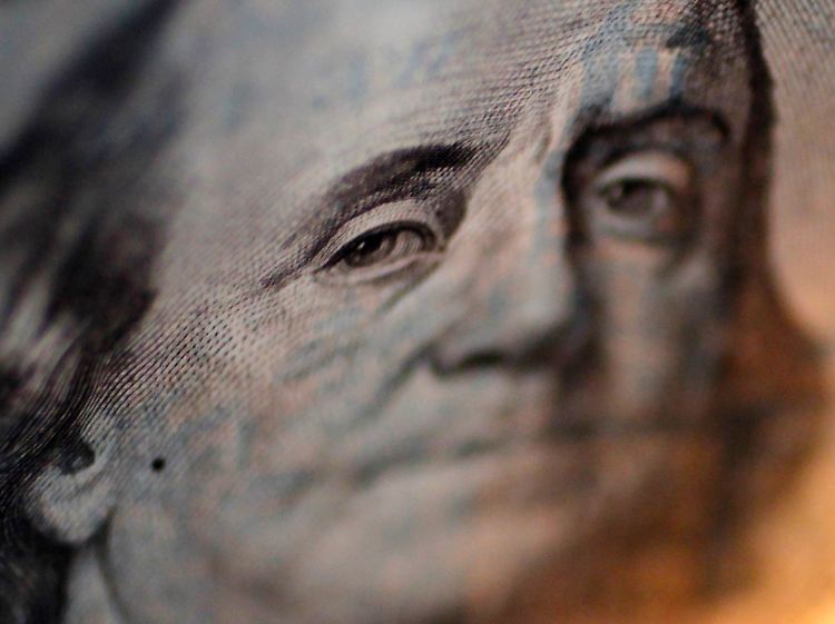 Benjamin Franklins hohe Stirn: Der 100-Dollar-Schein hat schon ganz andere Zeiten erlebt.