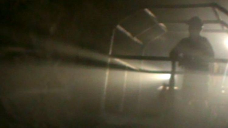 Die verschütteten Kumpel haben im Tunnelsystem immerhin etwas Bewegungsfreiheit.