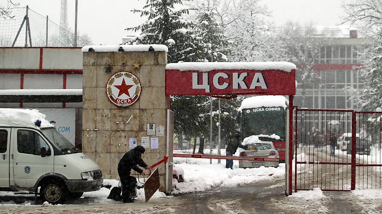 Für den ZSKA Sofia könnten sich die Tore für immer schließen. Der Verein ist pleite.
