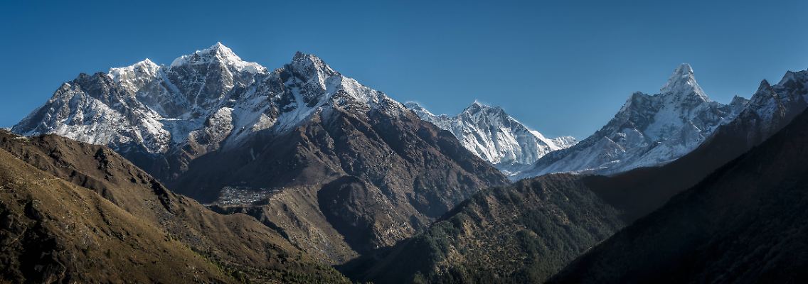 Aufnahme aus der nepalesischen Khumbu-Region.