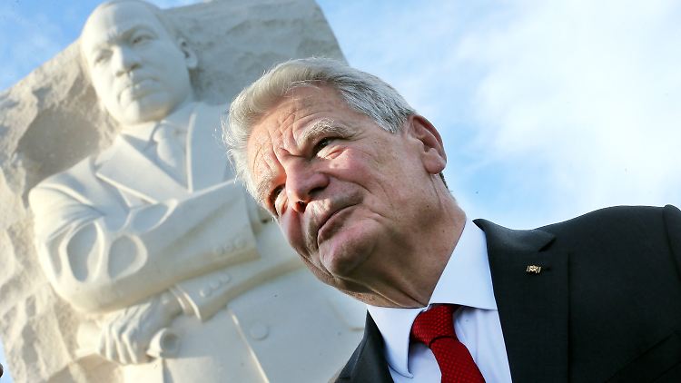 Gauck weiß, was es bedeutet, Freiheit zu erkämpfen.