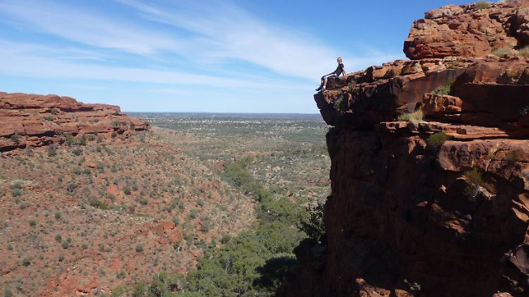 Der Kings Canyon ist die größte Schlucht Australiens und befindet sich im 71.000 Hektar großen Watarrka National Park. 