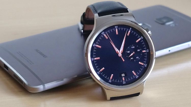 Die Huawei Watch ist die derzeit edelste Android-Uhr.