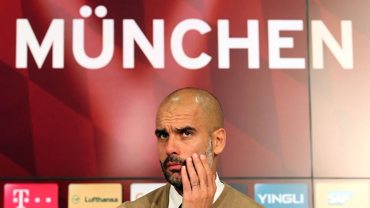 Da fehlt nur noch das Fragezeichen. Wie geht es für Josep Guardiola weiter?