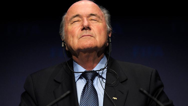 Schachmatt, Joseph Blatter.