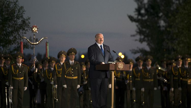 Präsident Lukaschenko regiert Weißrussland mit harter Hand.
