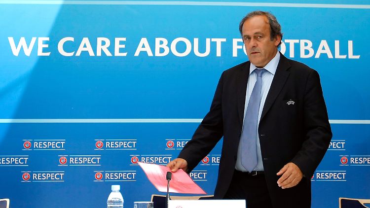 Sorgt sich eher um sich selbst: Michel Platini.