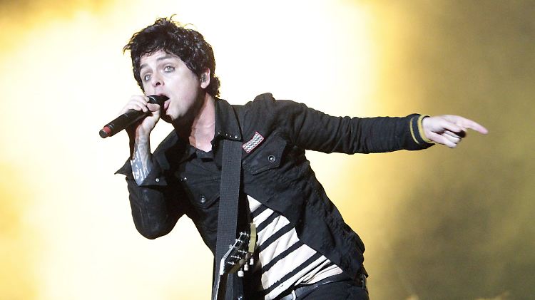 Sänger Billie Joe Armstrong: mit Green Day in der "Ruhmeshalle des Rock"
