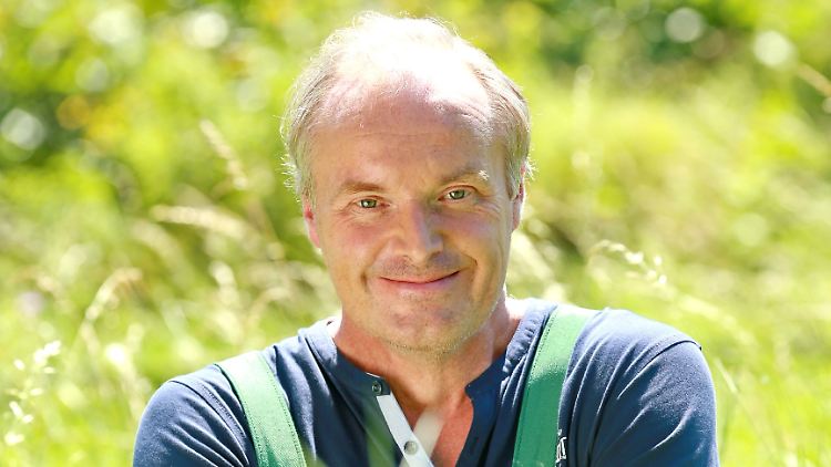 Nach dem Feuer "völlig durch den Wind": Bauer Norbert.