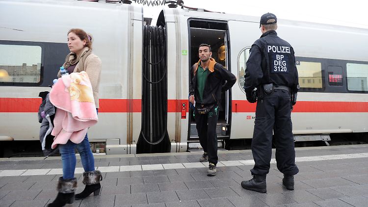 In Passau müssen sich die Flüchtlinge registrieren lassen.