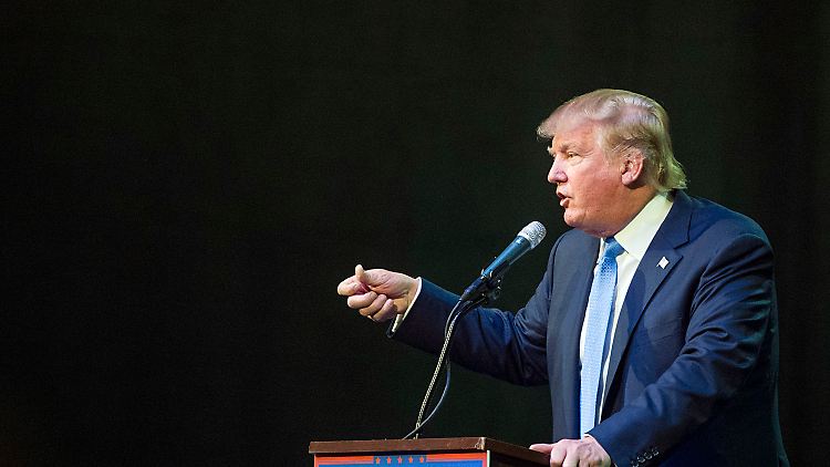 Trump ist kein Freund von Flüchtlingen.