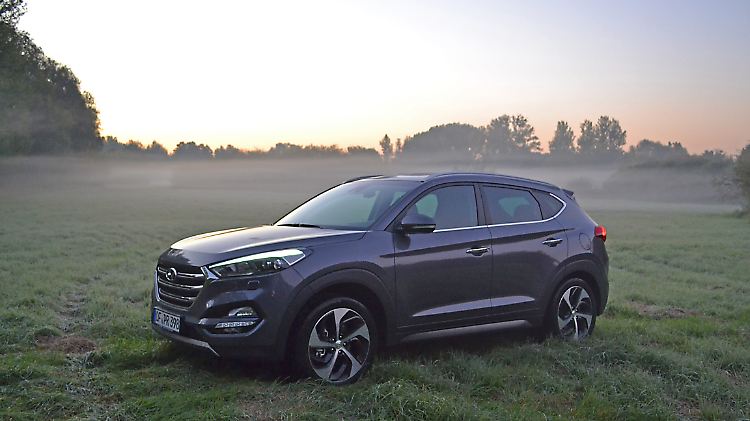 Breiter, eleganter und auf 19 Zöllern kommt der neue Hyundai Tucson auf Wunsch daher.