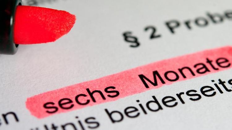 Die Probezeit darf nicht endlos dauern ...