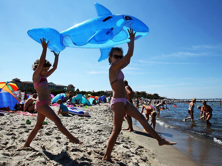 Strand von Kühlungsborn an der Ostsee: Mecklenburg-Vorpommern ist inzwischen das "tourismusintensivste Bundesland".