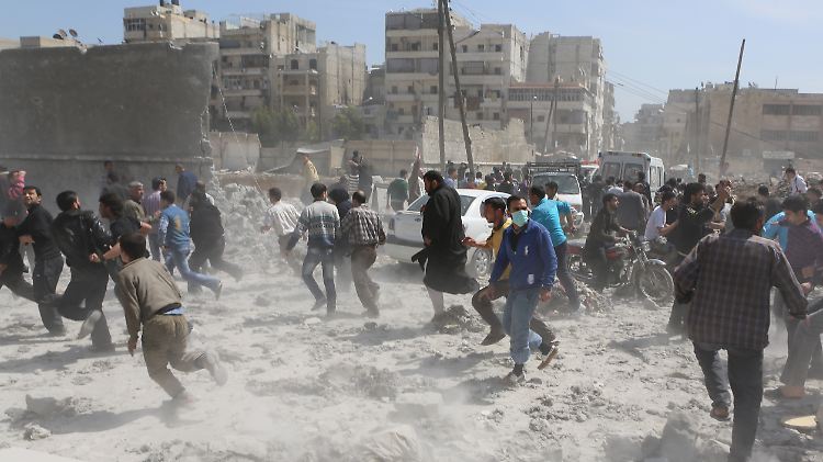 Wie groß ist der Nutzen der Luftangriffe? Die Zerstörung, wie hier in Aleppo, kann groß sein.