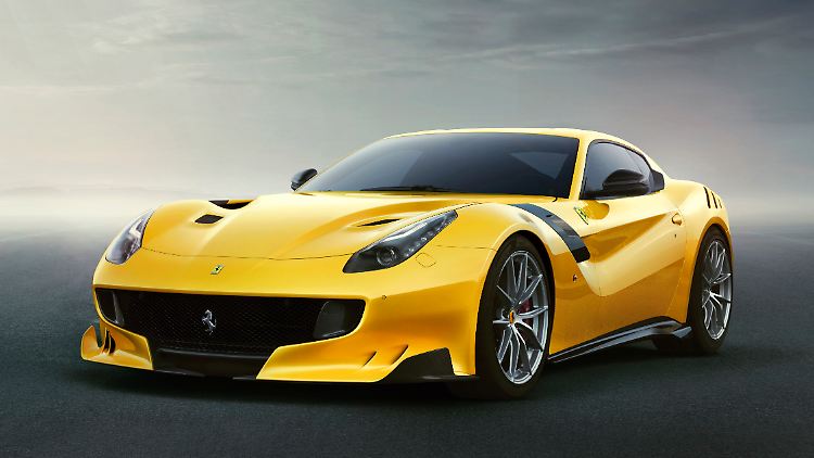 Der Ferrari F12tdf basiert auf dem 250 GT Berlinetta, ist aber in allen Details deutlich schärfer.