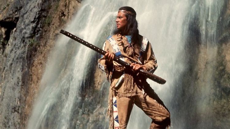 Pierre Brice als Winnetou.