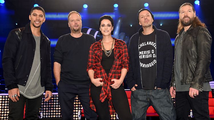 Andreas Bourani, Smudo, Stefanie Kloß, Michi Beck und Rea Garvey (v.l.n.r.): Sie "batteln" um "The Voice of Germany".