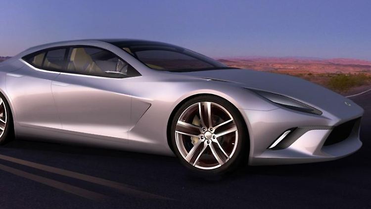 Sportlicher Viersitzer: Die Coupé-Studie Eterne soll das neue Flaggschiff von Lotus werden.