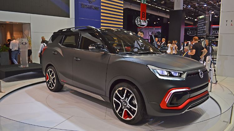 Die Studie des XLV präsentierte SSangyong auf der IAA in Frankfurt.