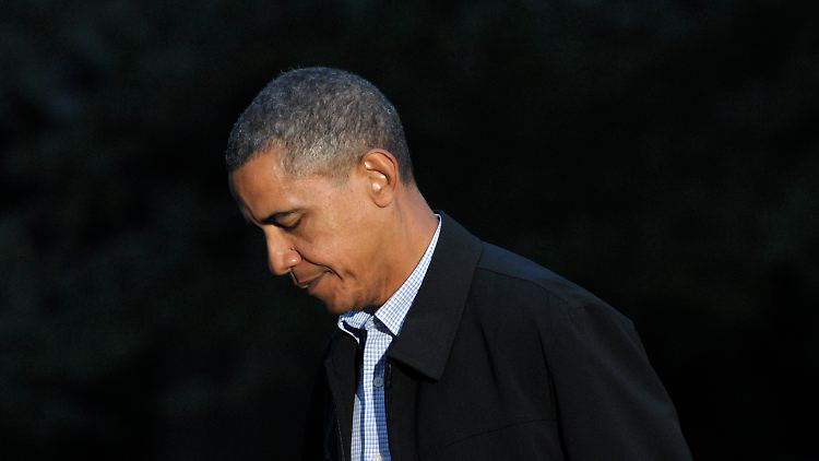 Barack Obama scheint im letzten Jahr extrem schnell viele weiße Haare bekommen zu haben.
