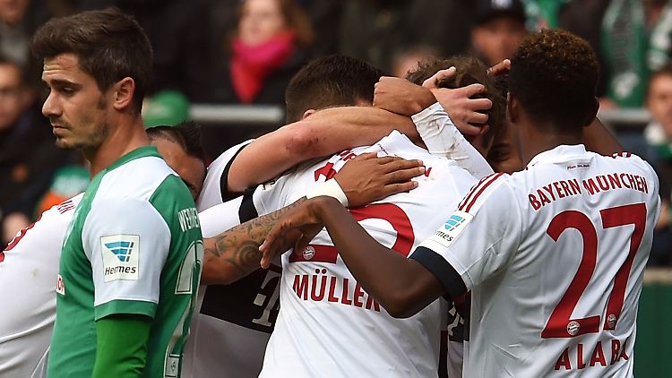 Startrekord: Bayern München bleibt in der Bundesliga weiter ohne Punktverlust. 