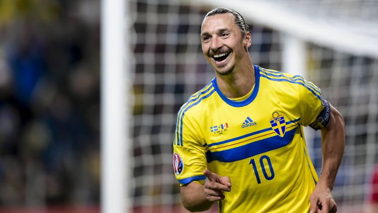 Der Superstar der schweden: Zlatan Ibrahimovic ist Torjäger und Egozentriker. Falsche Bescheidenheit ist ihm fremd.