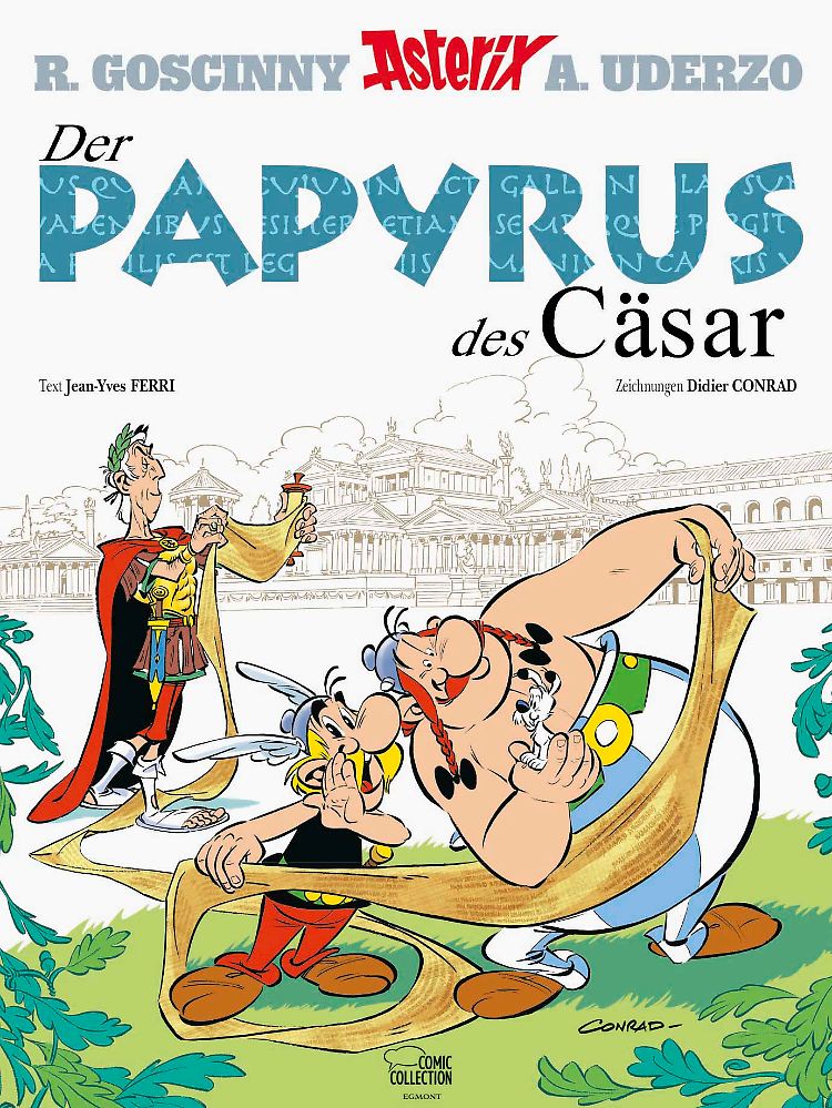 Der neue Asterix-Band "Der Papyrus des Cäsar" erscheint am 22. Oktober.
