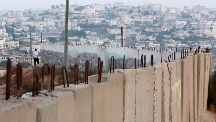 Eine der Mauern, die Juden und Muslime trennen soll, in Jerusalem.