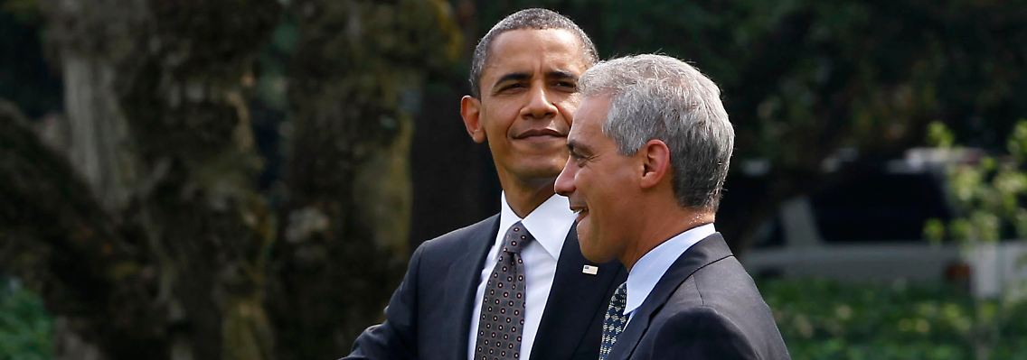 Obama und Emanuel. Der US-Präsident muss sich einen neuen Berater suchen.