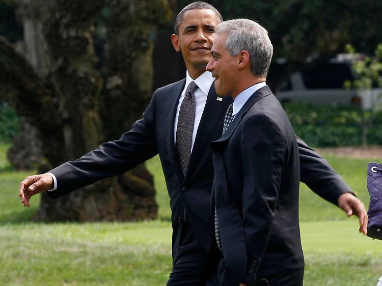 Obama und Emanuel. Der US-Präsident muss sich einen neuen Berater suchen.