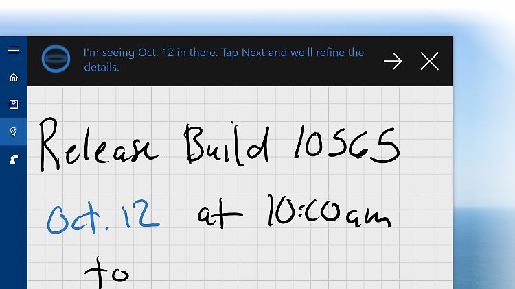 Cortana wird mit Build 10565 von Windows 10 noch cleverer.