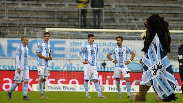 Für die Münchner Löwen endete die Partie Karlsruhe mit einem frustrierenden 0:1.