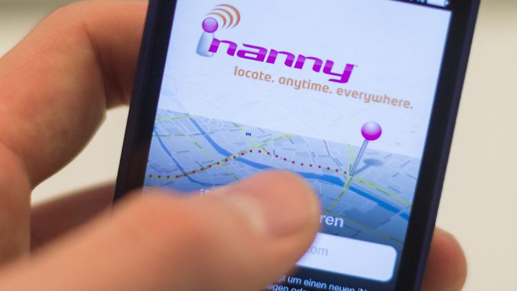 Mit einer GPS-Funktion kann "iNanny" Kinder orten und deren Bewegungsabläufe verfolgen.