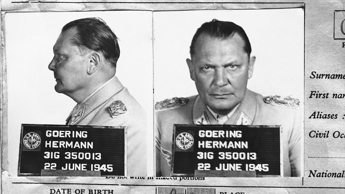 Der bedeutendste unter ihnen: Hermann Göring, Oberbefehlshaber der deutschen Luftwaffe und lange einer der einflussreichsten und schillerndsten Nationalsozialisten.