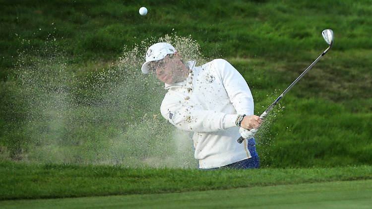 Der Nordire Rory McIlroy 2014 beim Ryder Cup im schottischen Gleneagles. Möglicherweise ist die Golfikone 2022  zusammen mit dem bedeutendsten Turnier in Deutschland zu Gast.
