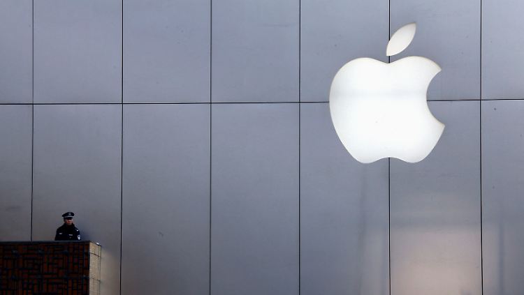 Apple-Niederlassung in China: Tim Cook denkt an zukünftige Absatzerfolge (Archivbild).