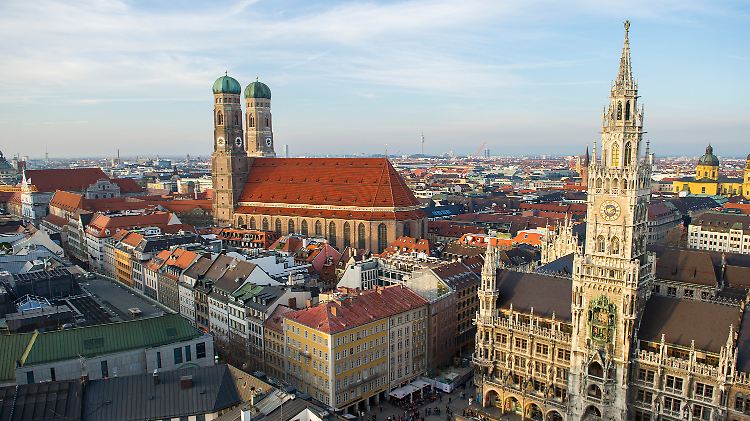 Dom zu Unserer Lieben Frau in München - eines der Wahrzeichen der Stadt.