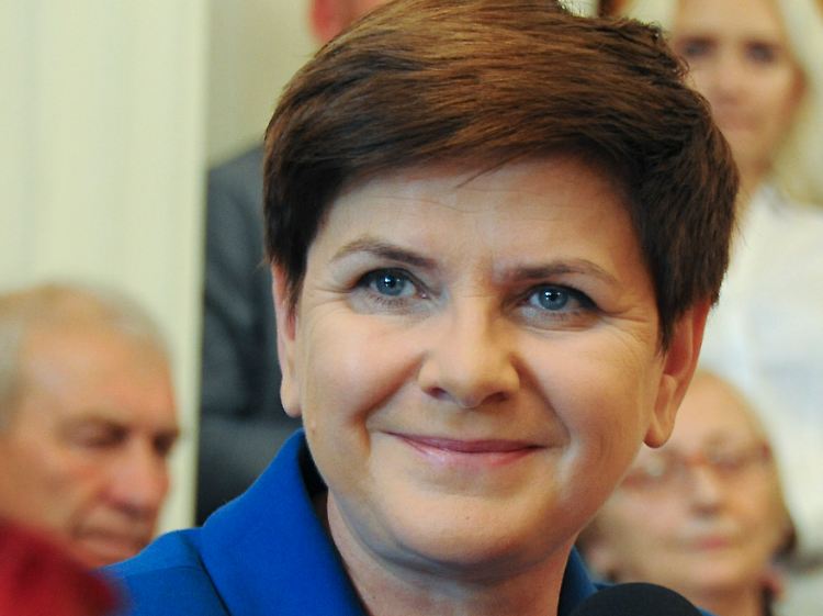 Nur eine Marionette? Beata Szydlo gibt sich gerne als bodenständige Frau aus der Provinz.