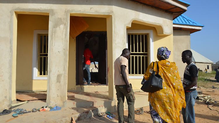 In dieser Moschee in Maiduguri starben mindestens 28 Menschen.
