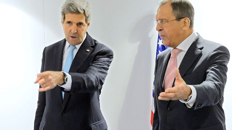Die Außenminister Sergej Lawrow und John Kerry wollen sich erneut treffen um über Syrien zu sprechen.