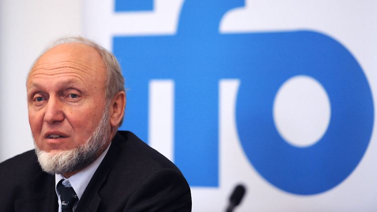 "Die deutsche Konjunktur zeigt sich erstaunlich widerstandsfähig", sagte Ifo-Präsident Hans-Werner Sinn.