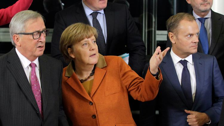 17 Punkte hat Merkel in Brüssel mit anderen Staaten vereinbart. Ein entscheidender fehlt noch.