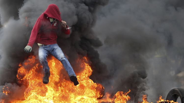 Bei Ramallah kam es zu Wochenbeginn zu Zusammenstößen zwischen Palästinensern und israelischen Truppen.